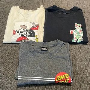 3 different Men’s medium t shirts
